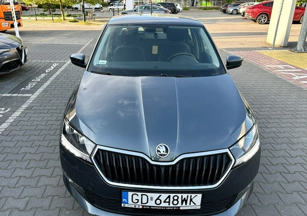 Skoda Fabia cena 47900 przebieg: 89082, rok produkcji 2020 z Witnica małe 407